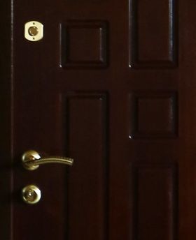 Двери МДФ шпон дверная ручка