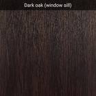 Dark oak (window sill)