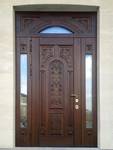 Остекленная дверь с панелью vinorit