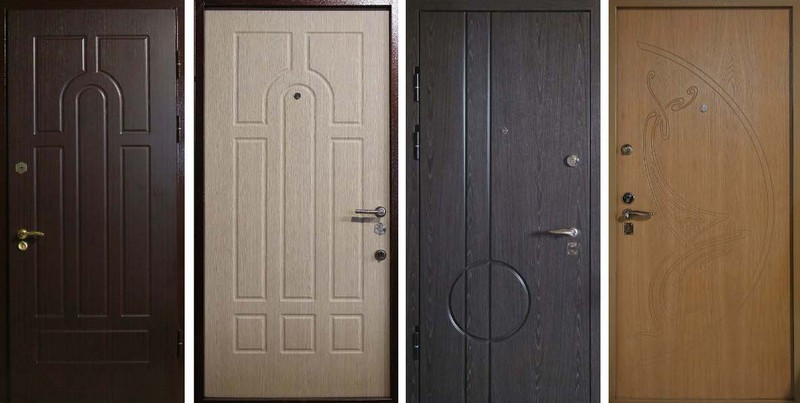 Дверь с покрытием МДФ