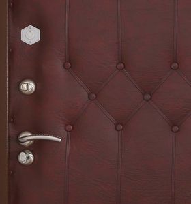 Фурнитура на двери с изображением с винилискожей