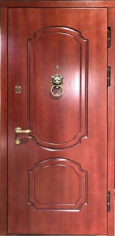 Дверь МДФ шпон с кнокером
