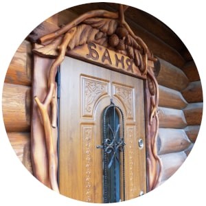 Двери в баню