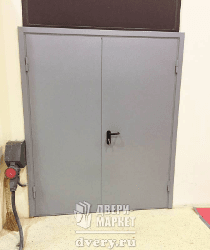 Двупольная противопожарная дверь (EI-60)