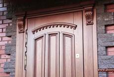 Фото двери с массивом дерева