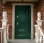 Зеленая дверь МДФ