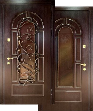 Входная дверь МДФ (шпон) 46
